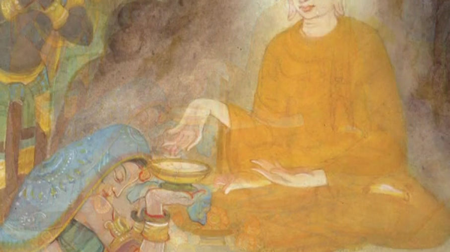 Sujata Offering Milk